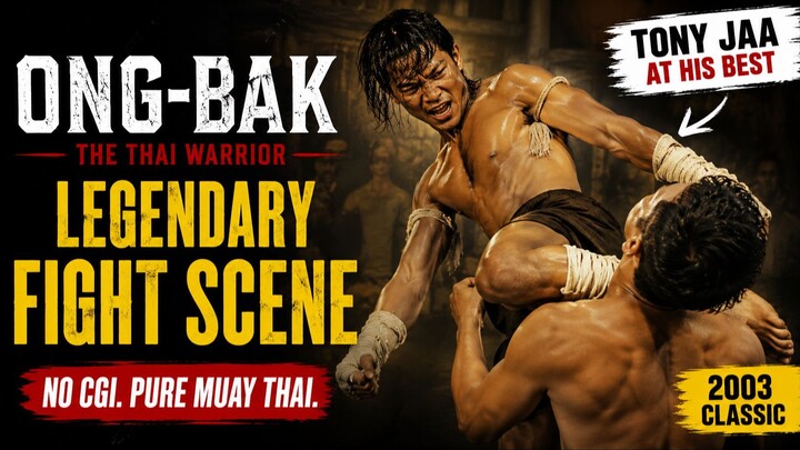 🔥 Tony Jaa’s INSANE Muay Thai Fight Scene | Ong-Bak (2003)