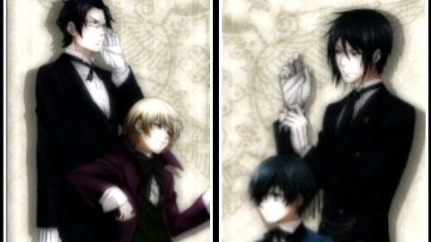 (Alois & Claud) VS (Ciel & Sebastian)