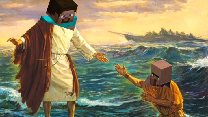 When I’m not raiding the village, this is how the villagers see me: