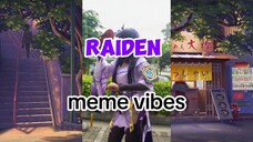 Raiden style meme 🤣