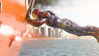Marvel's Iron Man is so handsome and saves the day, many of them are helping Spider-Man clean up the