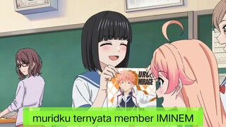 #KompetisiKreasiUnggahan3 , ketika sensei berteman dengan muridnya yg ternyata ilustrator