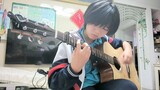 【seperti gaya jari gitar bintang】 Posting video pertama. Gadis SMP, belajar mandiri selama seminggu