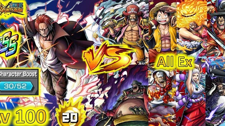 Boost 30/52 Shanks vs All Extreme Character - วันเกิดพิเศษใน SS One Piece Bounty Rush OPBR
