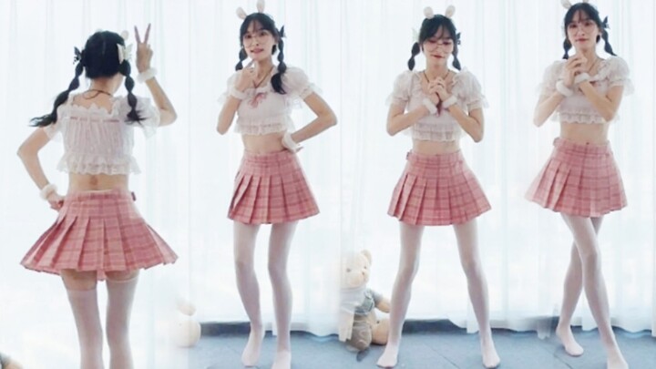 The energetic bunny! Can't this jump into your heart♡