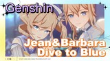 Jean&Barbara Dive to Blue