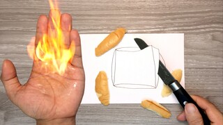【Stop Motion Animation】 Bữa sáng siêu đơn giản!
