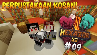 MEMBUAT TEMPAT UNTUK PARA KUTU BUKU DI KOSANKU + Enchanting room !!!😂Hexazor SMP S3 #09