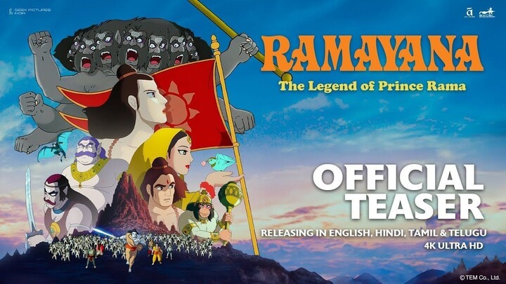 Ramayana : The Legend of Prince Rama - Teaser for theatrical release in India