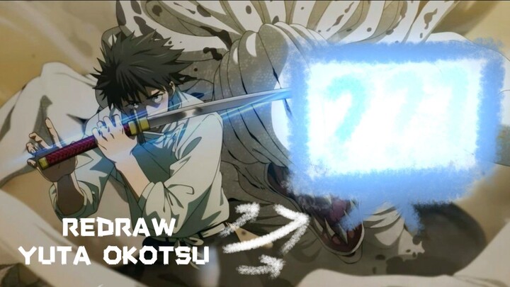 yuta okotsu epic battle | speed draw yuta okotsu