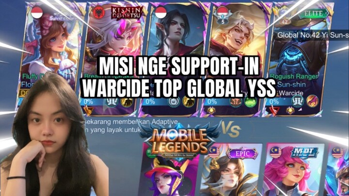 MAIN BARENG WARCIDE TOP GLOBAL YSS 🔥