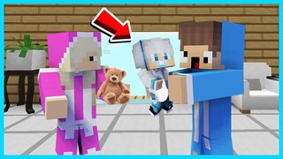 MIPAN & ZUZUZU PRANK BUAT AKUDAV JADI BAYI KECIL DI MINECRAFT SURVIVAL! LUCU BANGET