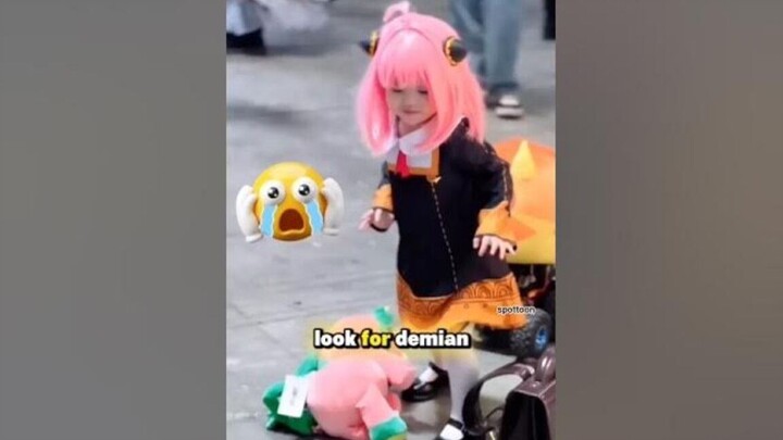 Anya didn't find Damian to give the doll to