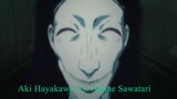 Chainsaw Man 2022 Pt.2 Aki Hayakawa (Future Devil ) Vs. Akane Sawatari (Snake Demon)