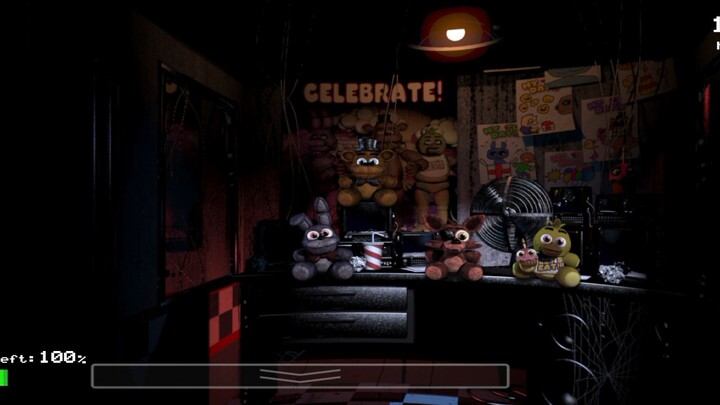 เกม five nights at freddy's Ep.1 ยังไม่ทันจะทำอะไรเลย พวกหุ่นยนต์ก็ขยับละ