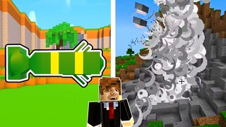 CONSTRUÍ uma BOMBA NUCLEAR no MINECRAFT (sem Mods) QUE FUNCIONA!