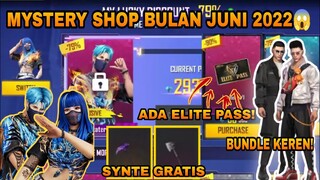 BOCORAN MYSTER SHOP JUNI 2022🤩 ELITE PASS DISKON! BUNDLE KEREN GRATIS?🤔 BONUS TOP UP MELE BARU 🤩