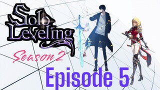 Sung Jinwoo vs Kargalgan | Solo Leveling | episode 5 Season 2
