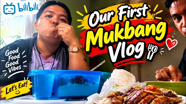 Our first mukbang vlog