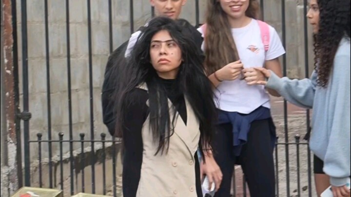 Poor ugly girl transforms in rich glamourous woman