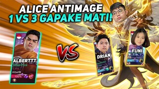 KETIKA GEBETANKU LAGI BERMESERAAN BERSAMA MANTANNYA ALICE VS LING RRQ ALBERT - MOBILE LEGENDS