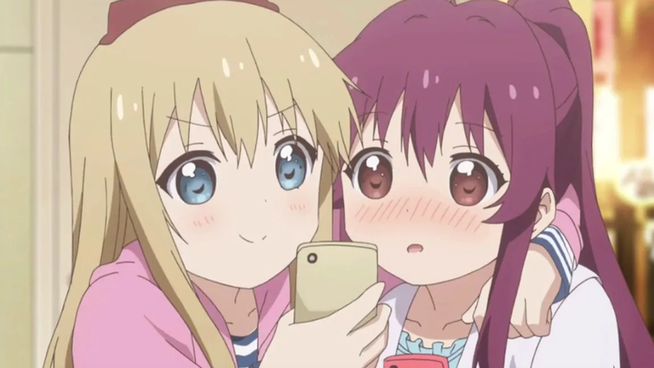 Yuru Yuri-san ใช่เสียงที่เกินประโยค Amo Vie สร้างขึ้นด้วยผ้าฝ้ายอะนิเมะ Yuri ที่แข็งแกร่งของเมือง