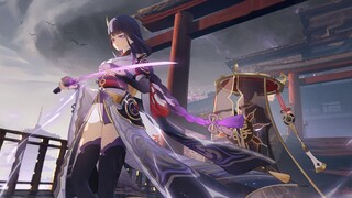 Painting process/Live wallpaper [ Genshin Impact ] The sword in the hand of a loving mother... [Fish