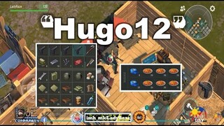 "Hugo12" using small box to block | 4 GUNS || REVENGE RAID - Last Day On Earth: Survival