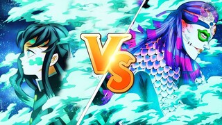 Hà Trụ Muichiro Vs Thượng Ngũ Gyokko | Demon Slayer