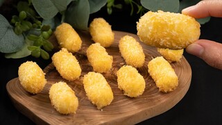 Đừng chỉ chiên khoai tây, thêm ít bơ và làm món bánh thơm ngon dễ thương này đi | Potato Croquettes