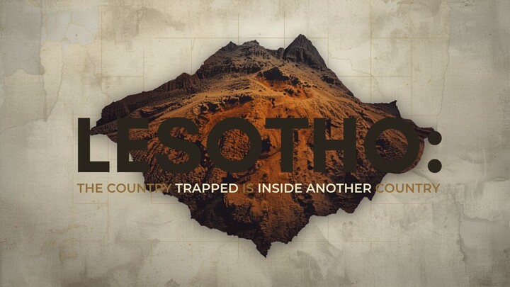 LESOTHOTHE COUNTRY TRAPPED INSIDE ANOTHER COUNTRY