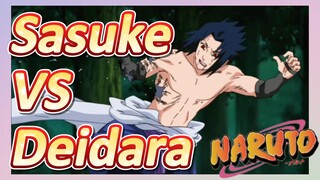 Sasuke VS Deidara