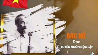 Bác Hồ Đọc bản tuyên ngôn độc lập