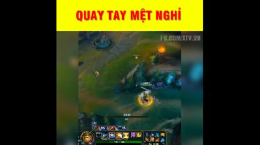 Quay tay mệt nghỉ