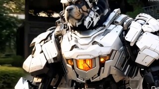 Phiên bản video AI của Mecha Wind Eagle, Snow Mastiff và Earth Tiger