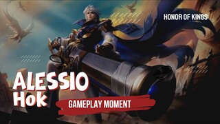 HERO BASOKA MUSUH AUTO KO ! | ALESSIO GAMEPLAY HONOR OF KINGS