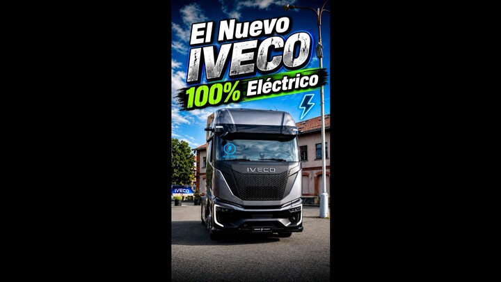 El Nuevo IVECO 100% Eléctrico 🚛⚡️ #iveco #ivecotrucks #ivecosway #ivecoelectrico #trucks