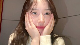 تقنية الغناء بالهواء مذهلة! وو هاييوان من NMIXX تغني مباشرة بدون موسيقى لأغاني TWICE + سيلبريتى + بي