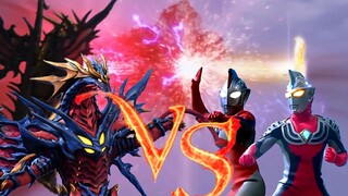 Phiên bản rút gọn của Galaxy Fighting, Ultraman Goss và Justice VS Cailong