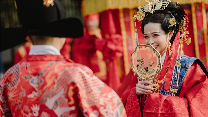 Chúng tôi sắp kết hôn! Phim ngắn về đám cưới (cô dâu + lễ) thời nhà Minh sống động của chúng tôi tái