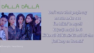 [Phiên âm tiếng Việt] DALLA DALLA - ITZY