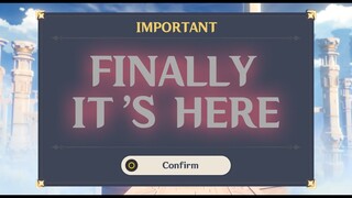 YEZ! Genshin's Player "DREAM" will Finally come true!