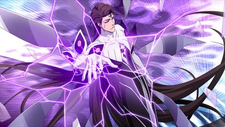 Drawing Aizen from anime Bleach⚪