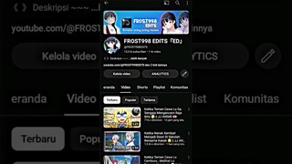 Thank You For Watching And Subscribe 😁🙏 #fypシ #shorts #beranda #frost998 #jedagjedug #anime2024