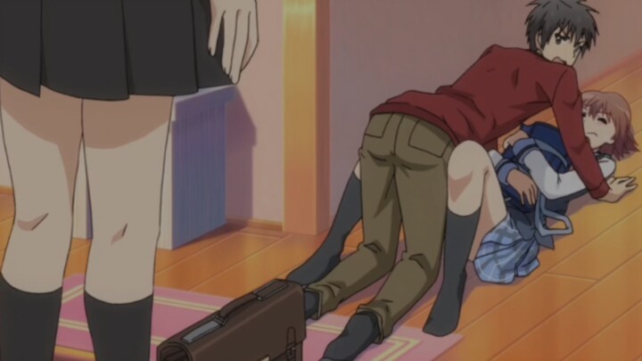 This bad posture (misunderstanding the famous scene)