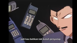 Buat kalian yg hapénya dipaké untuk hal2 yg gk baik, dengerin nich pesen dari Kogoro Mouri 😁😁