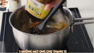 LÀM GIĂM BÔNG NƯỚNG MẬT ONG 5 #food