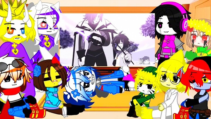 Undertale React to XTale VI, XTale VII, XTale VIII _ Gacha Club_