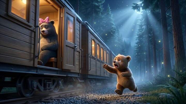 The Baby Bear Lost His Mother... Will They Meet Again?