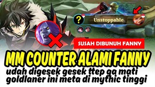 Fanny sampe dapet COKLAT awalnya garang kita kasih hero COUNTERnya - Mobile Legends